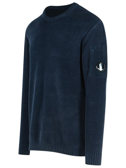 CP Company Marinblå bomullströja