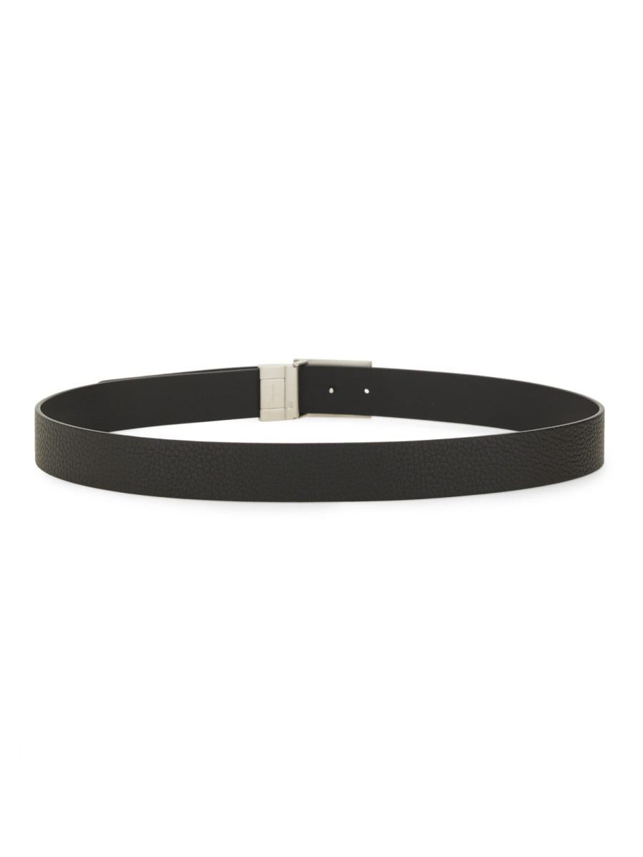Zegna vändbart bälte med monogram "Z"-spänne
