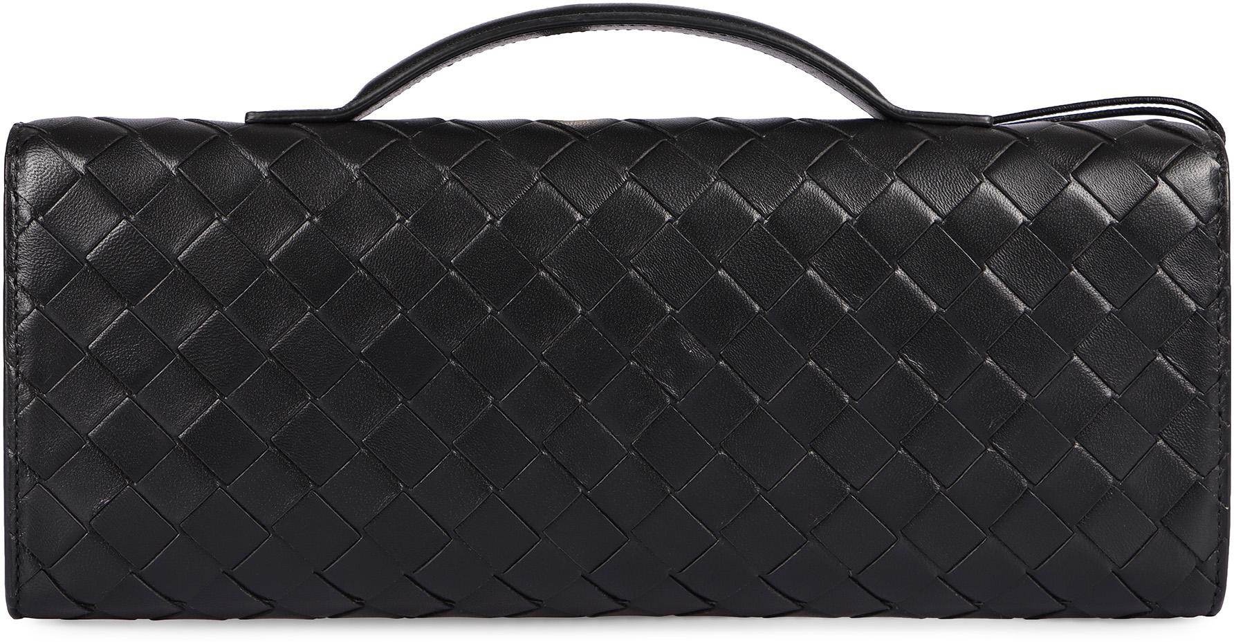 Bottega Veneta Andiamo Läder Clutch
