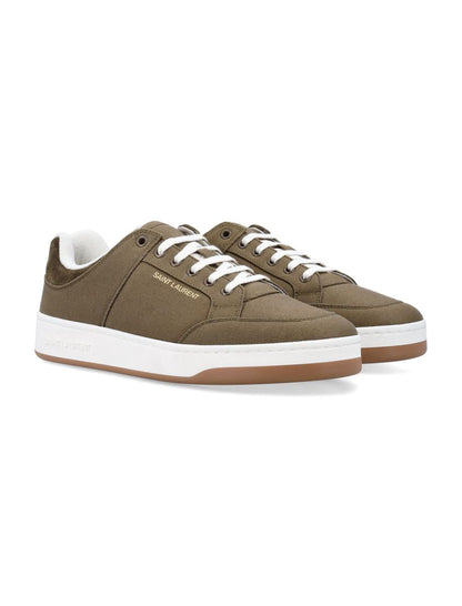 Saint Laurent Sl61 Gabardine Sneakers