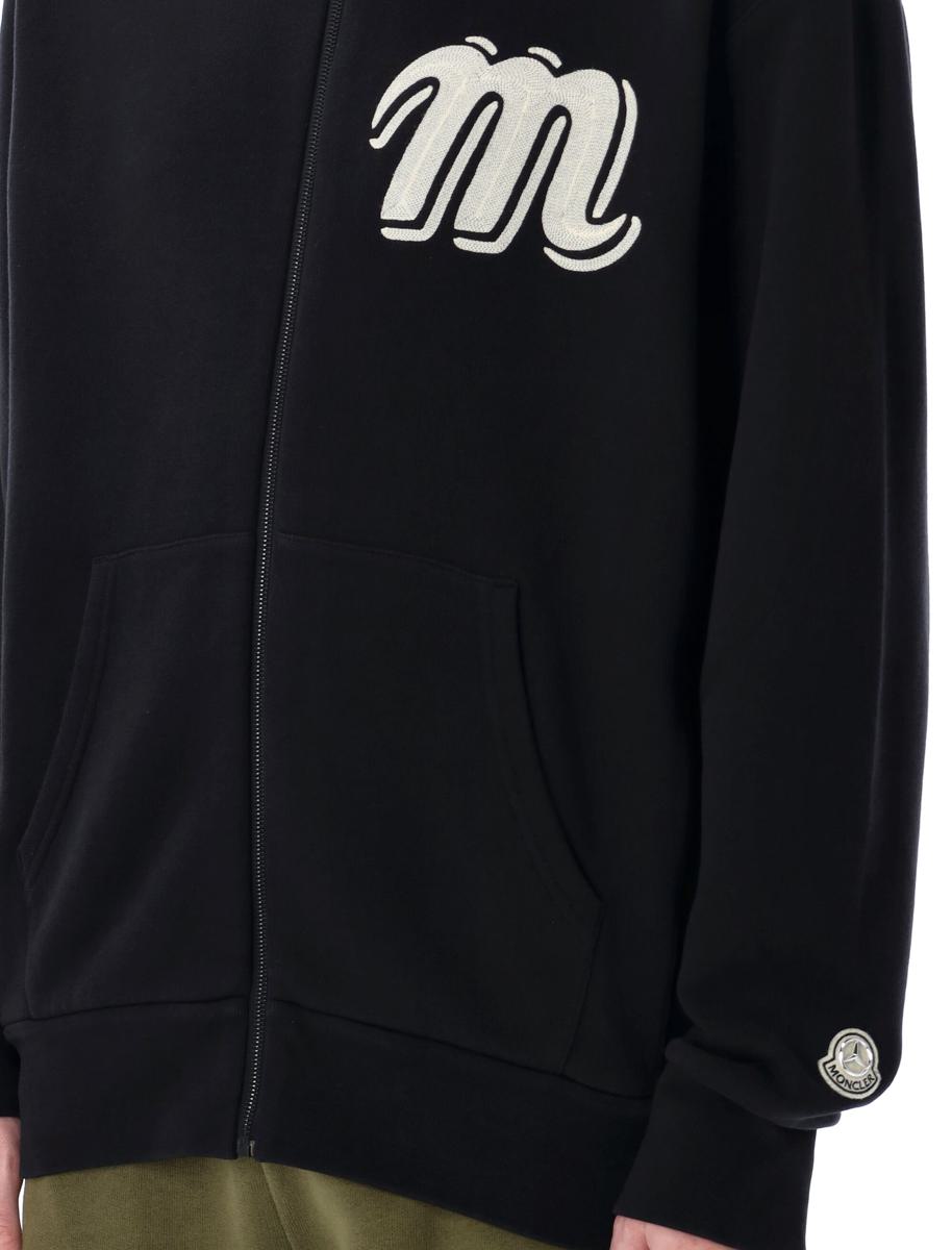 Moncler Genius Zip-Up Bomullshoodie