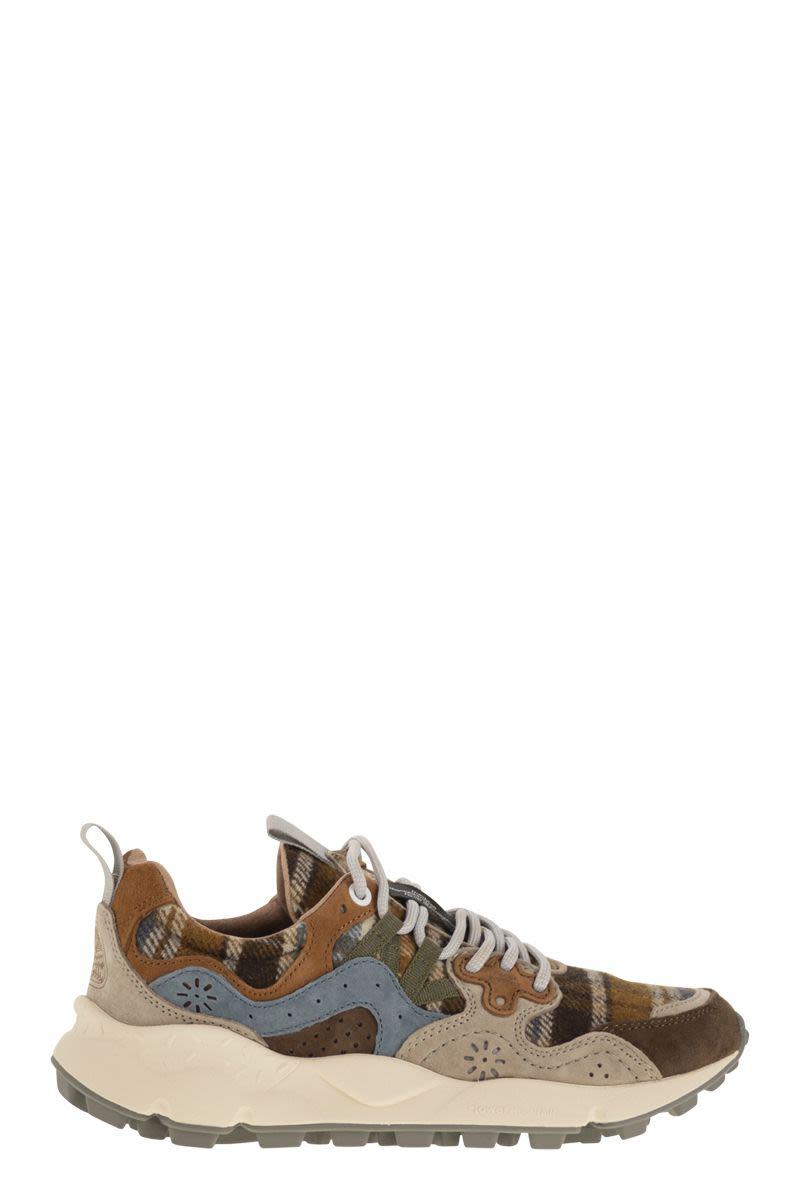 Flower Mountain Yamano 3 - Sneakers i mocka och ull