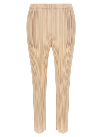 Pleats Please Issey Miyake 'Månadens färger: Juli' Byxor