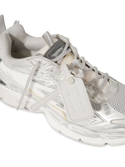 Off-white platta skor