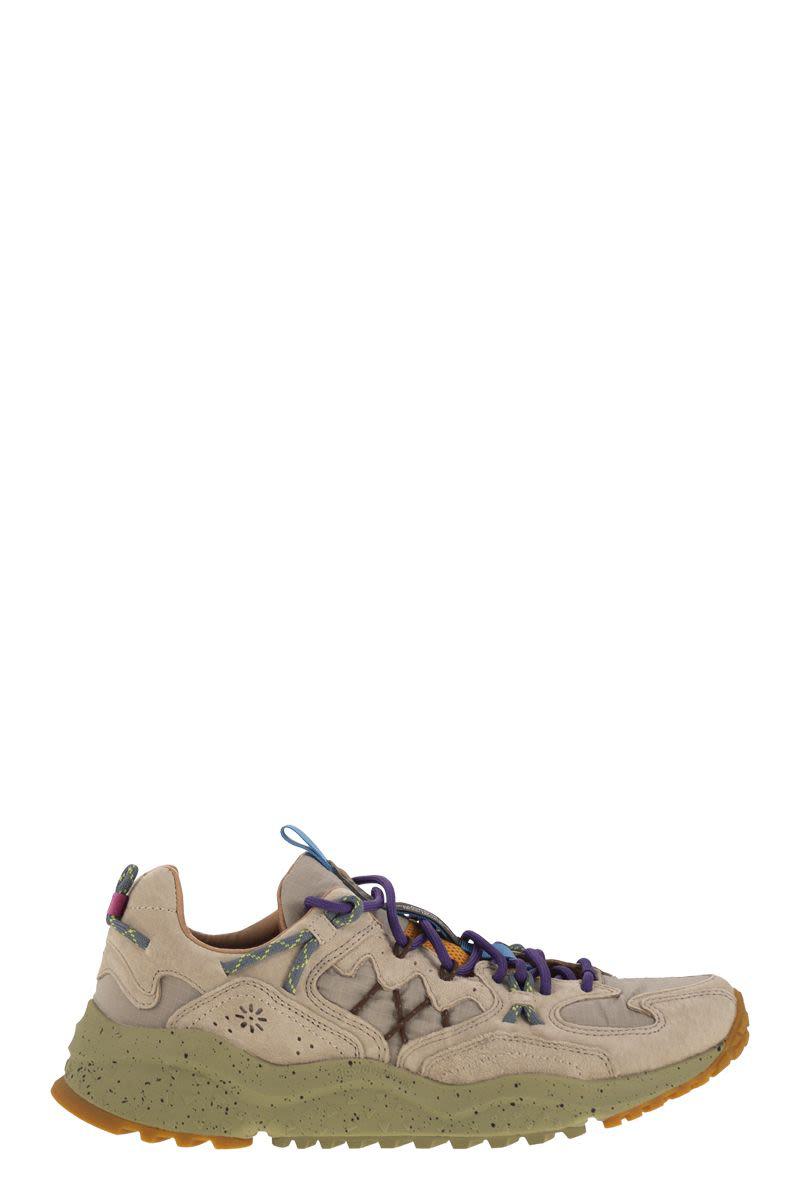 Flower Mountain Yamabushi - Sneakers i mocka och tekniskt tyg