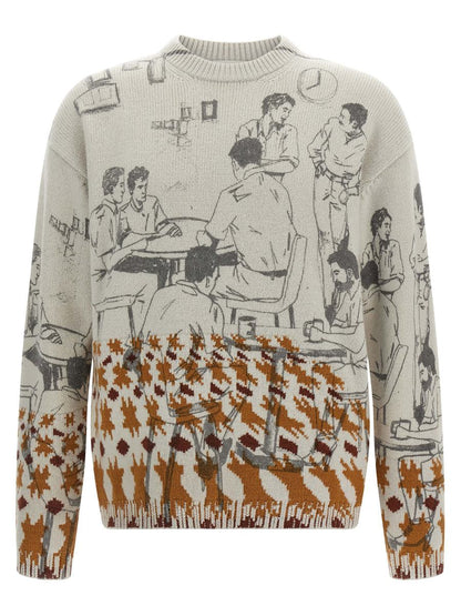 JW Anderson Jacquardmönstrad Tröja