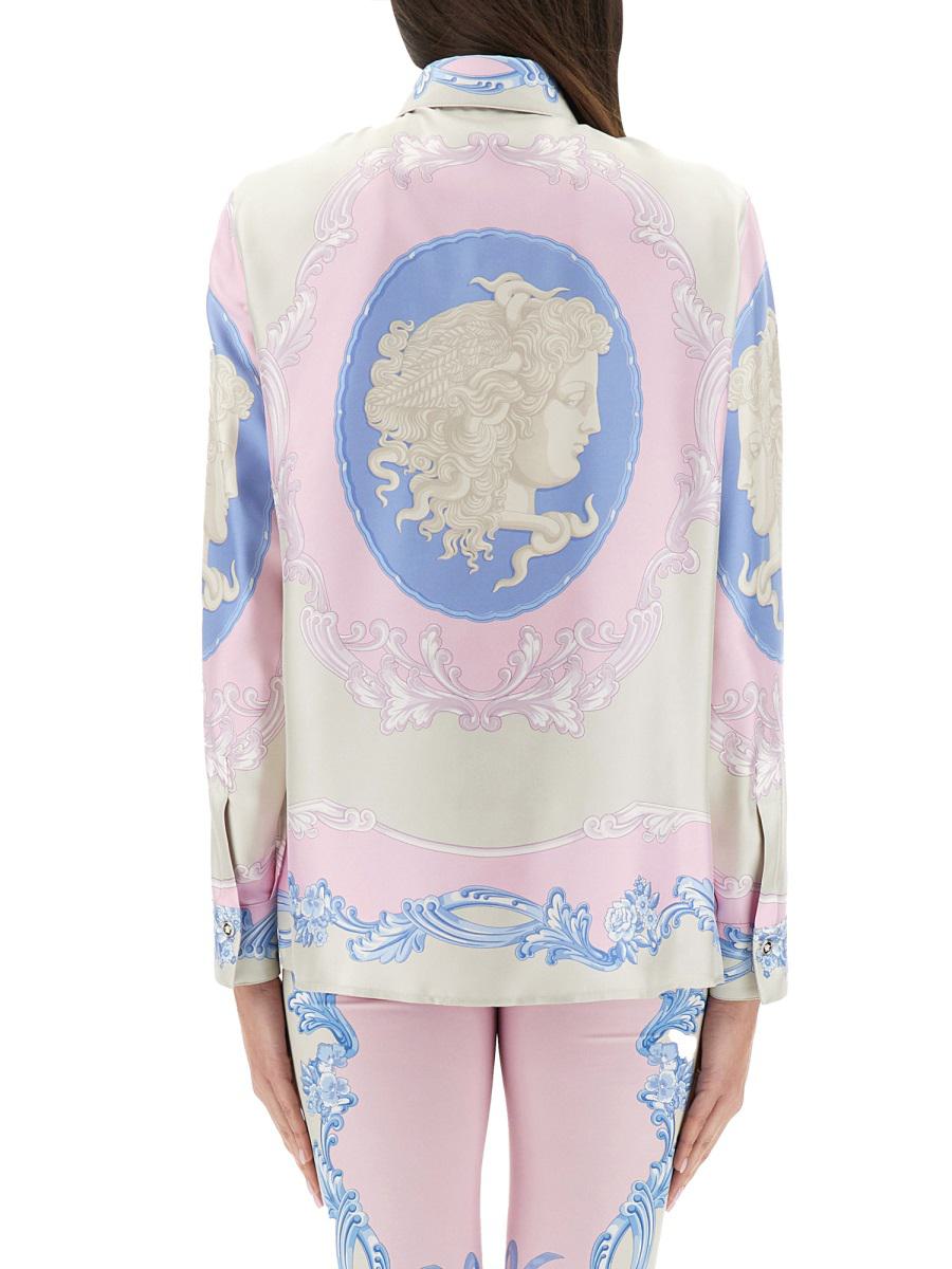 Versace sidenskjorta "Cameo"