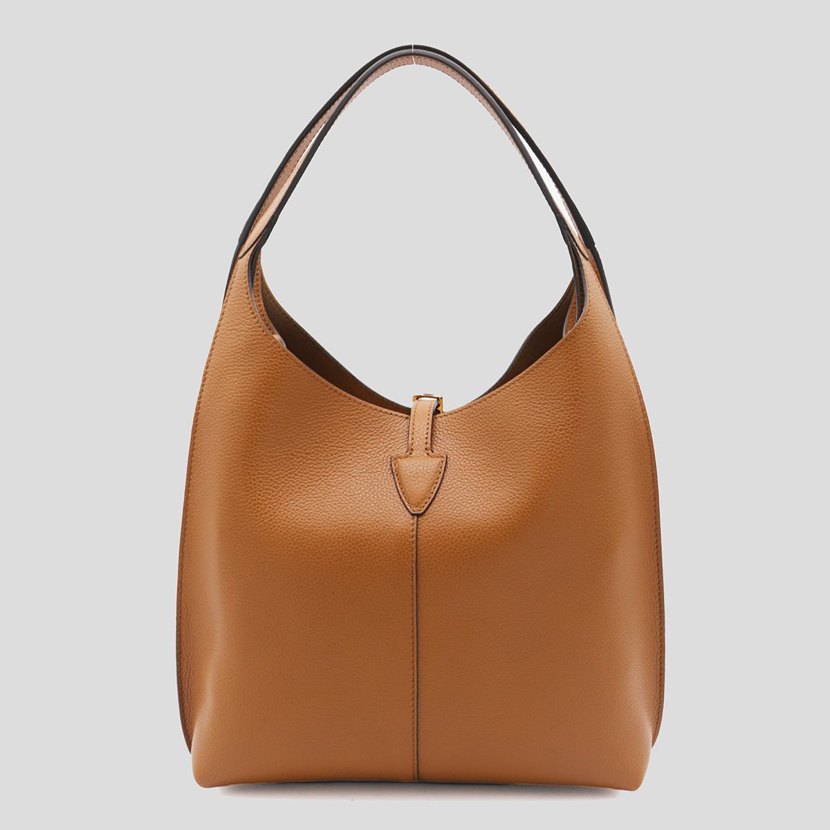Tod'S brun läderaxelväska
