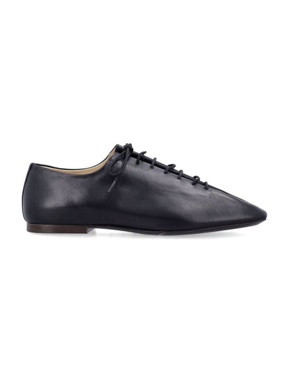Lemaire Souris Flat Nappa Derbys Svart