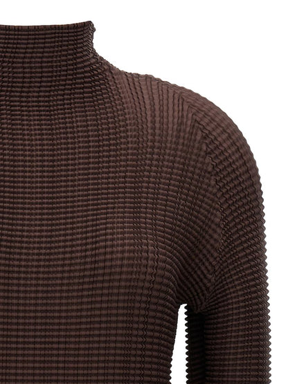 Issey Miyake 'Wooly Pleats-56' Blus