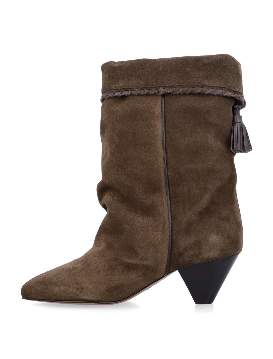 Isabel Marant Dalby draperade mockastövlar