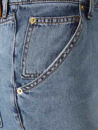 Darkpark Denim Midikjol