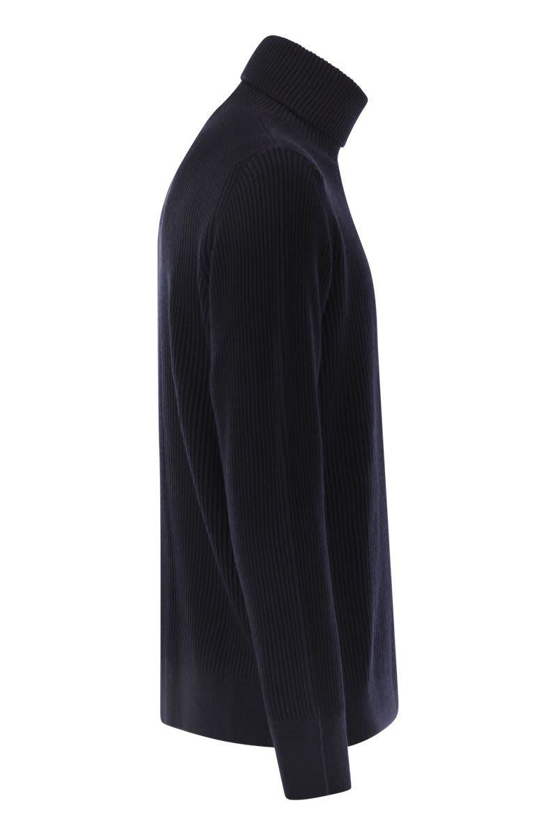 Stone Island Fint Ribbad Polotröja
