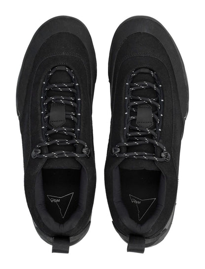 Roa Cingino Mikrofiber Vandringssneakers Svarta