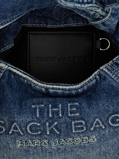 Marc Jacobs handväska med 'The Bow Denim Mini Sack'