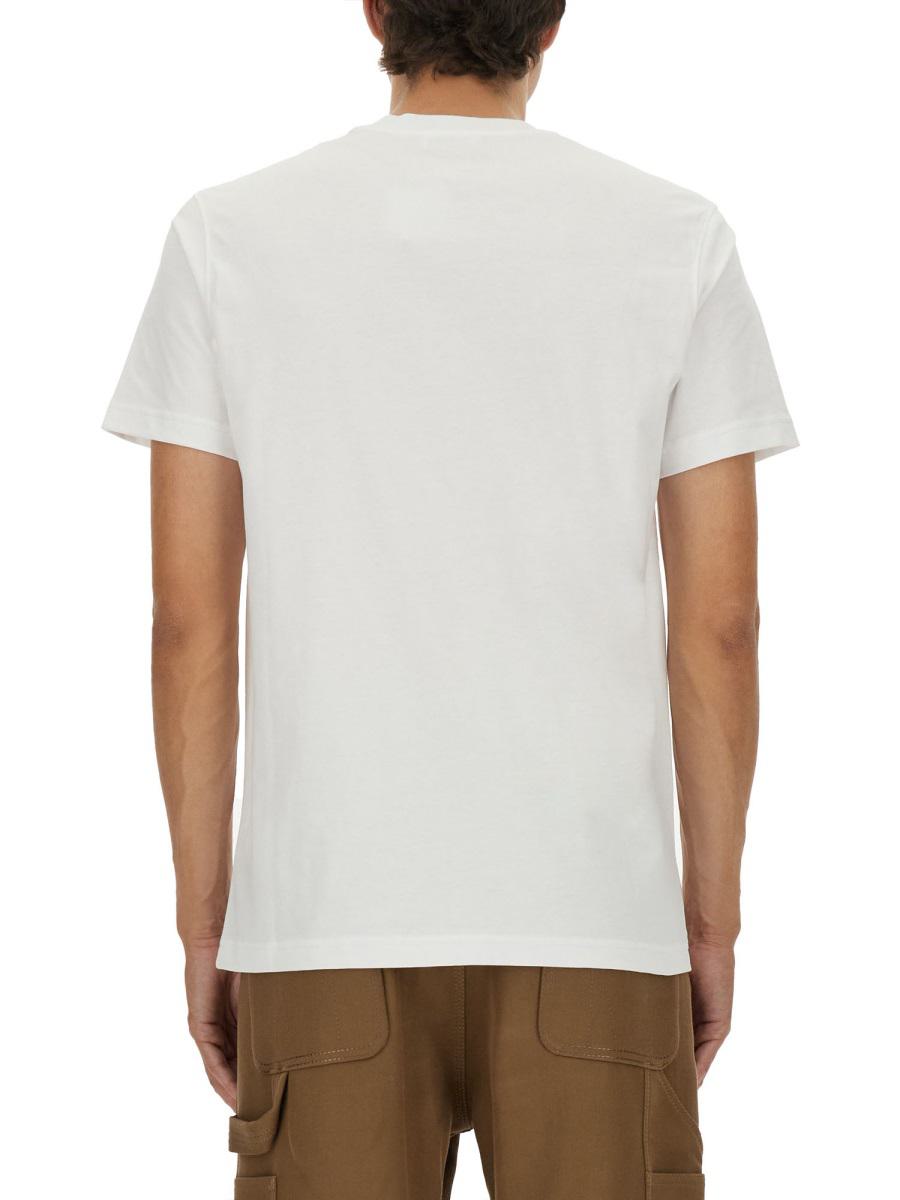 Moschino tryckt bomulls-t-shirt