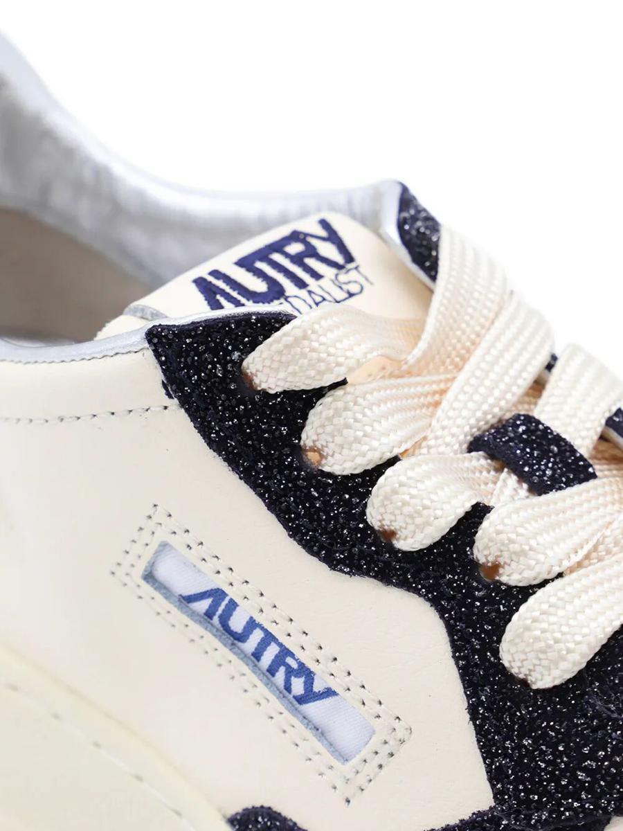 Autry "Medalist Low" Dubbla Lädersneakers Skor