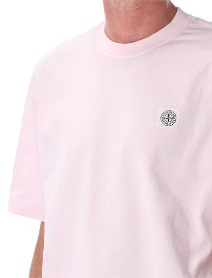 Stone Island Kompassmärke Bomullst-t-shirt
