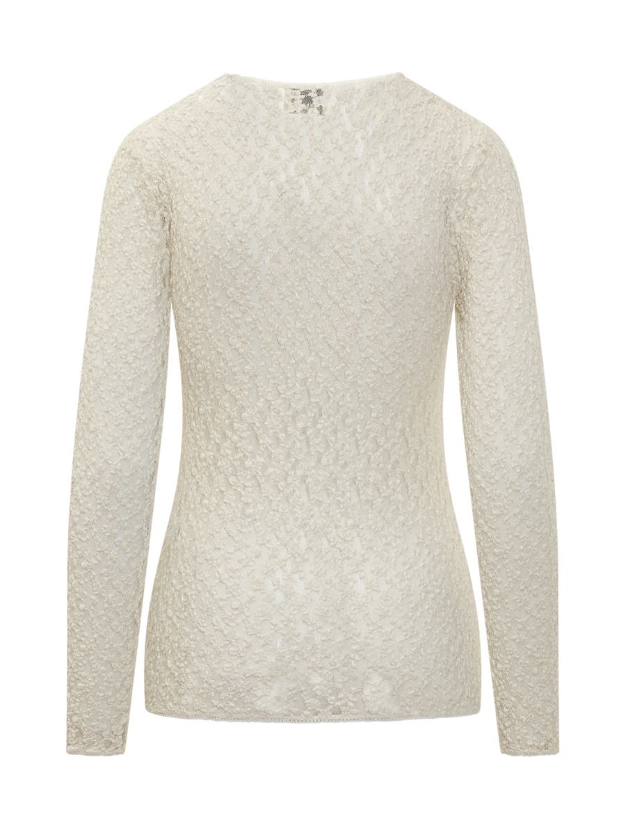 Isabel Marant Isabel Marant Elfenbensvit Stretchig Spetstopp
