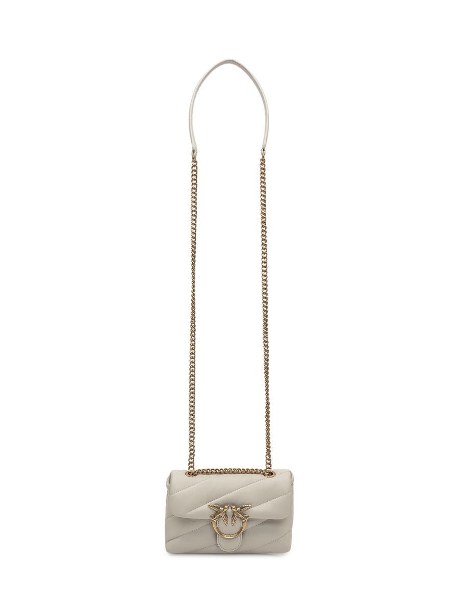 Pinko Pinko Love Mini Puffväska i Läder