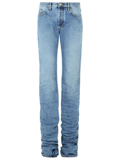 Attico blå denimjeans