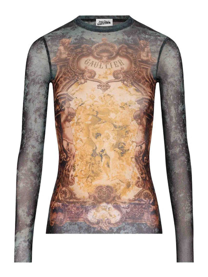 Jean Paul Gaultier The Khaki Médaillon Top