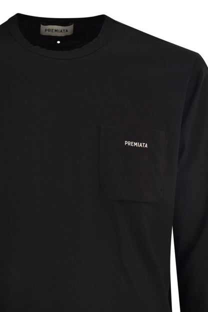 Premiata bomullsjersey-t-shirt