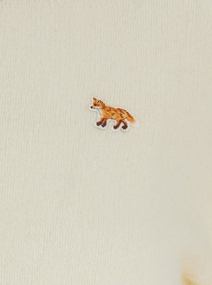Baby Fox Lammullsmönstrad Kofta