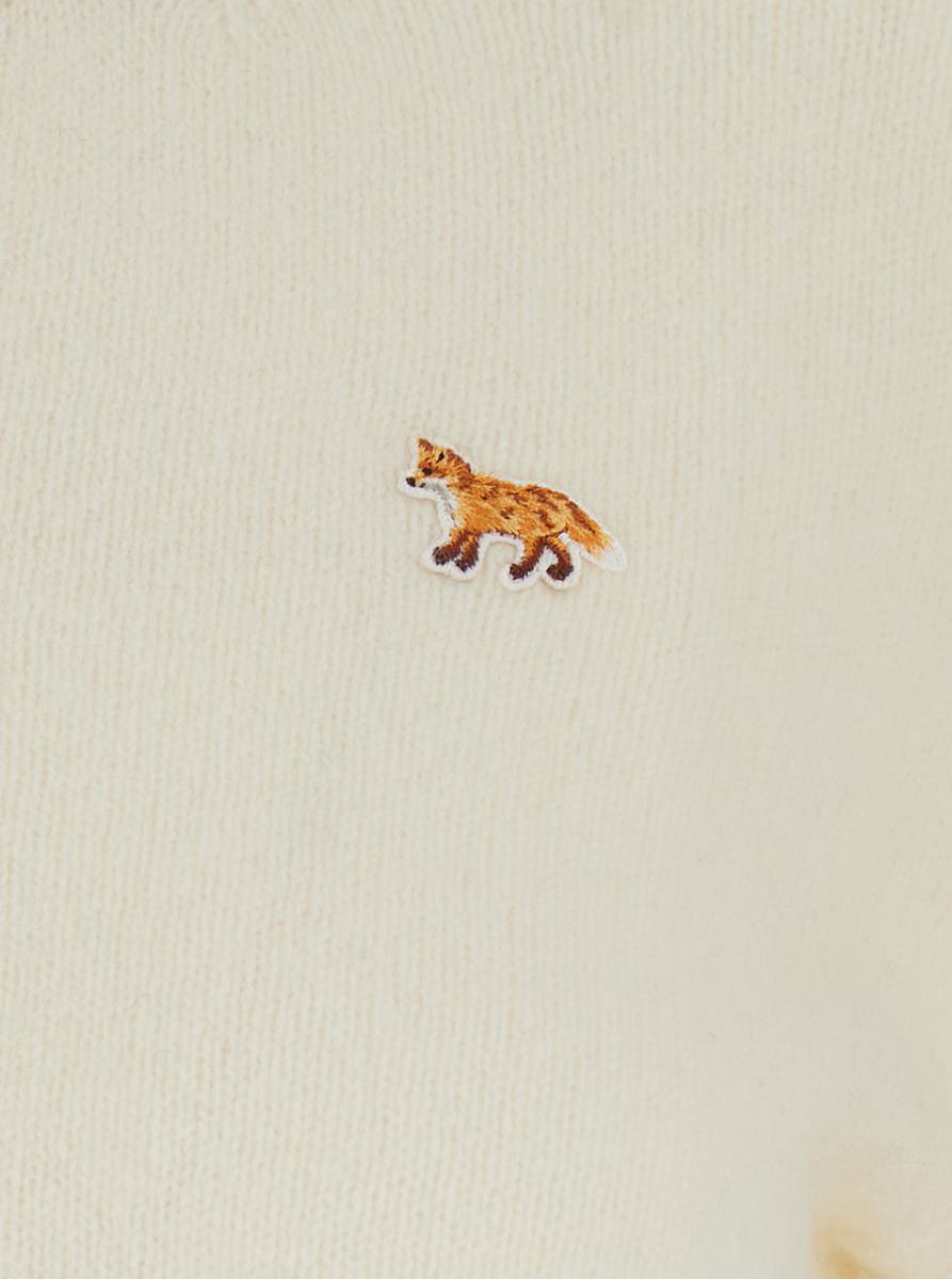 Baby Fox Lammullsmönstrad Kofta