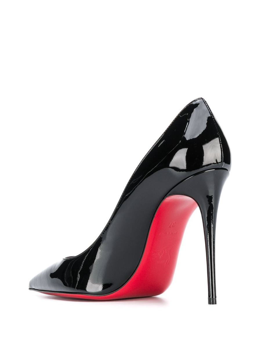 Christian Louboutin med klack svart