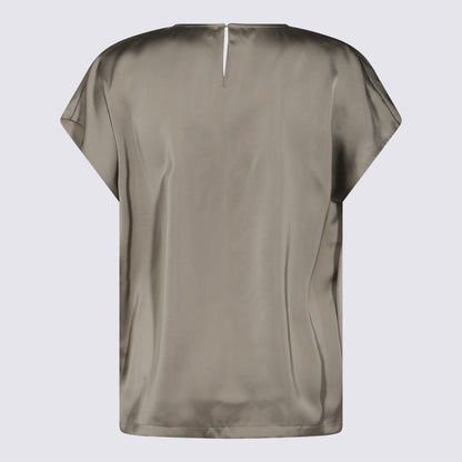 Fabiana Filippi Beige Viskos Topp