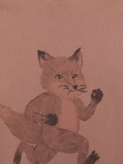 Maison Kitsuné T-shirts och pikétröjor