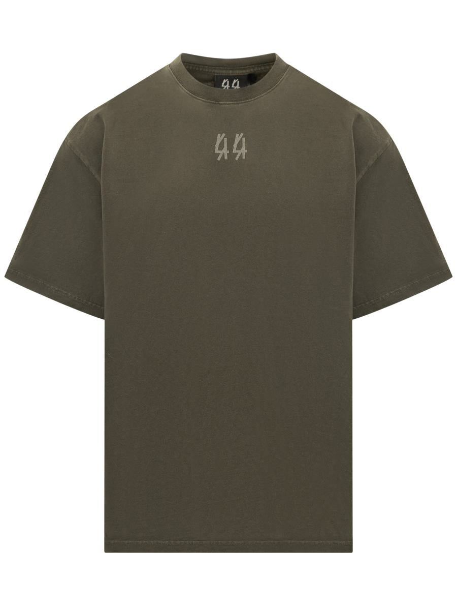 M44 Label Group 44 Label Group Herr Grön Logotyp T-shirt