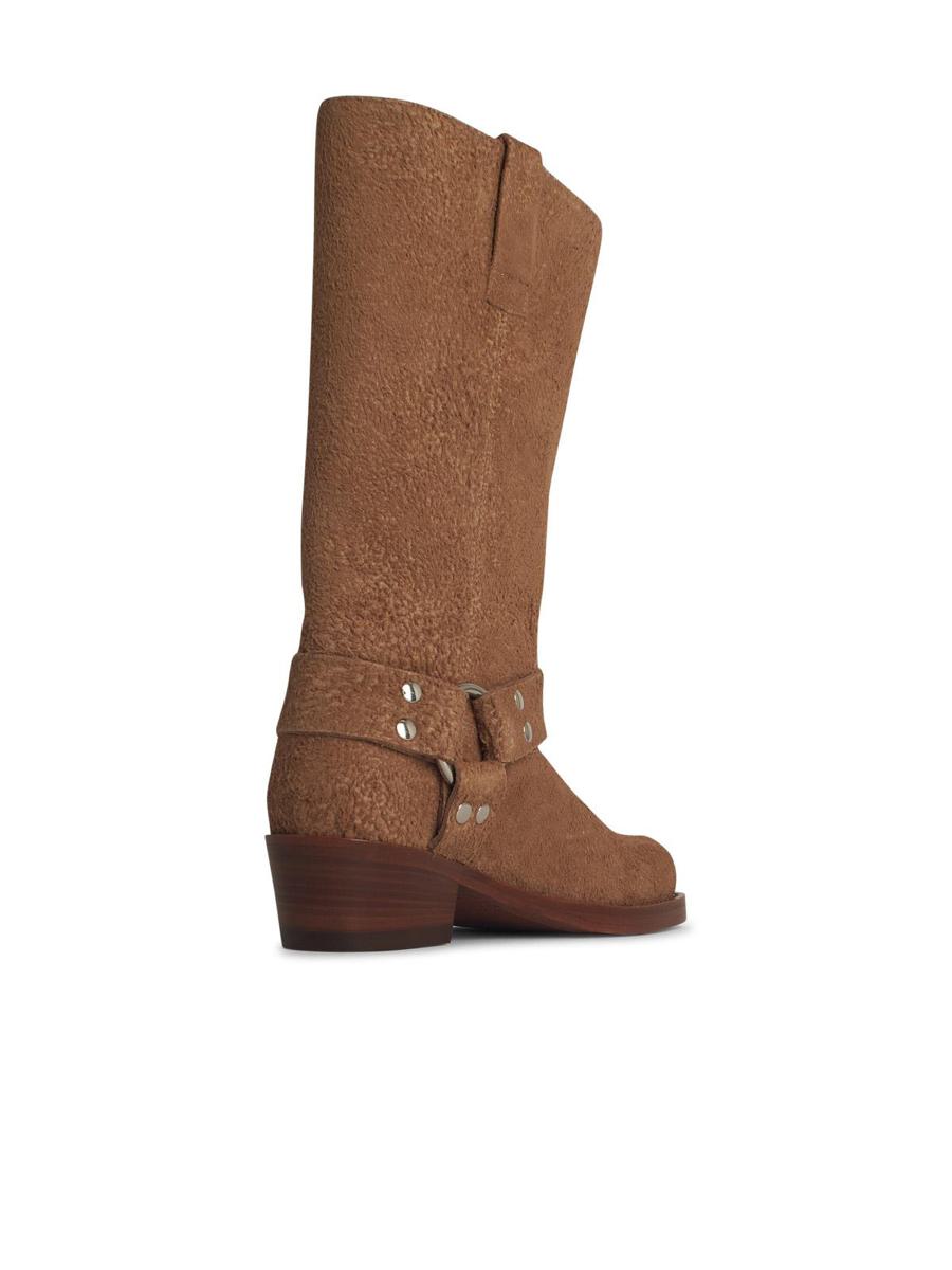 Paris Texas 'Roxy' Beige Mocka Stövlar