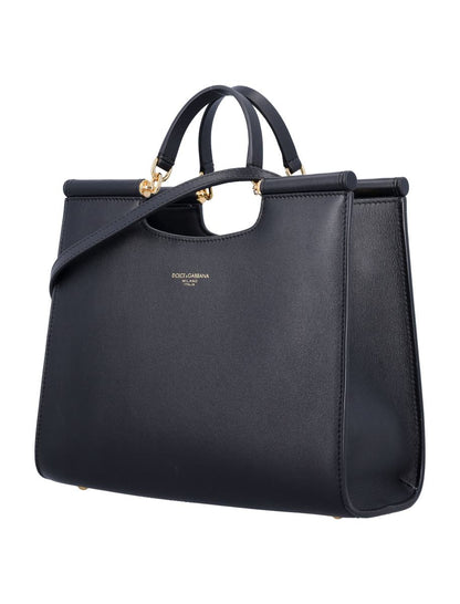 Dolce &amp; Gabbana Liten Sicilien Shopper
