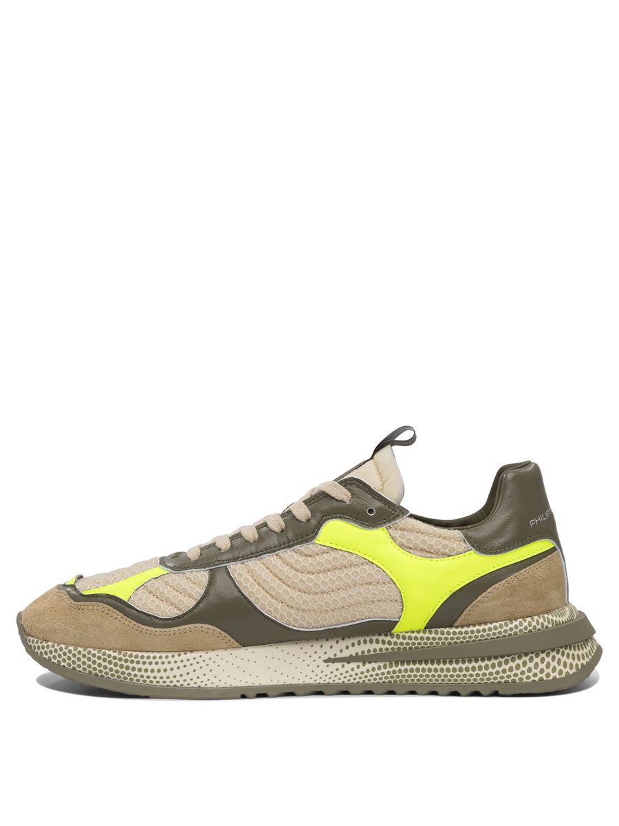 Philippe Model Olympique Gul Militärgröna Sneaker