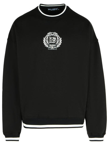Dolce &amp; Gabbana svart bomullströja