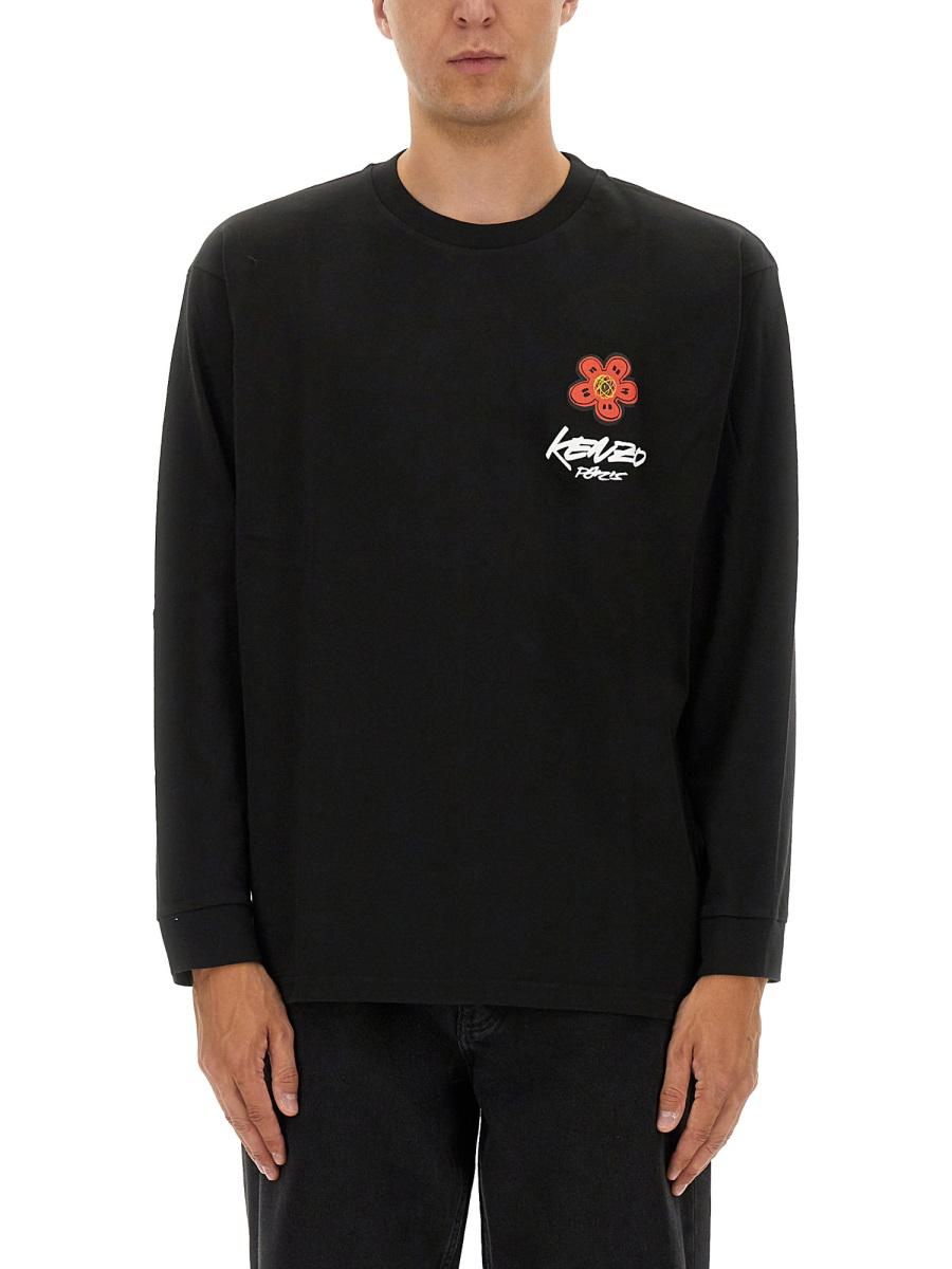Kenzo T-shirt med avslappnad passform