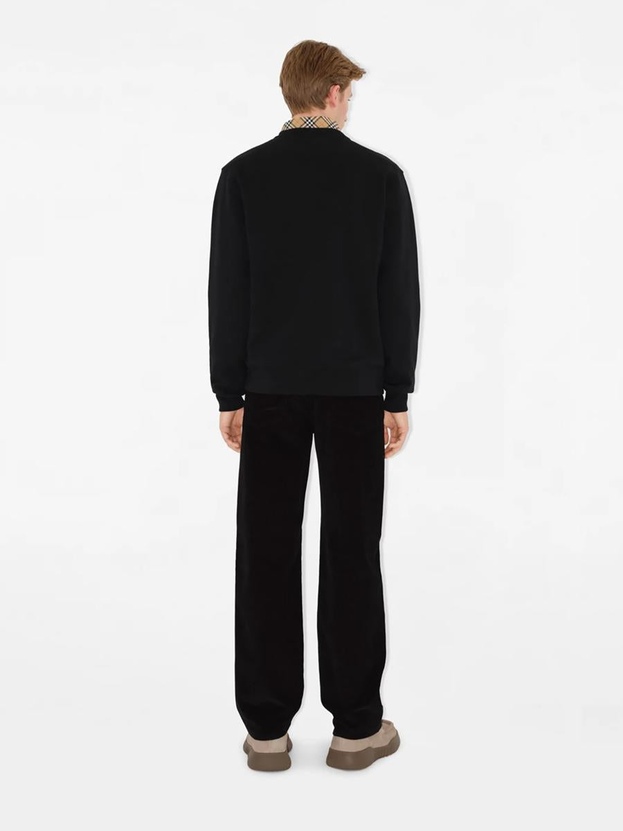 Burberry bomullströja-etikett