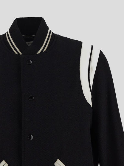 Saint Laurent "Teddy" bomberjacka