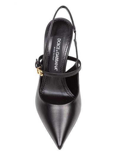 Dolce &amp; Gabbana Slingbacks i nappaläder
