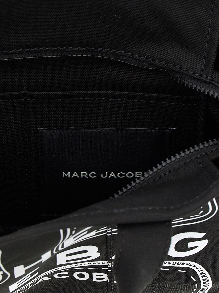 Marc Jacobs 'The Trompel'Oeil Cargo Canvasmedium' Handväska