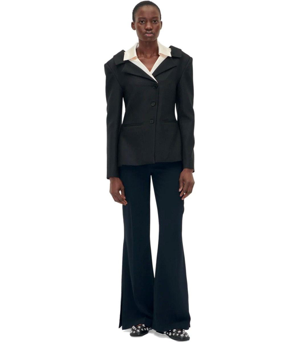 Stine Goya Svarta Utsvängda Byxor