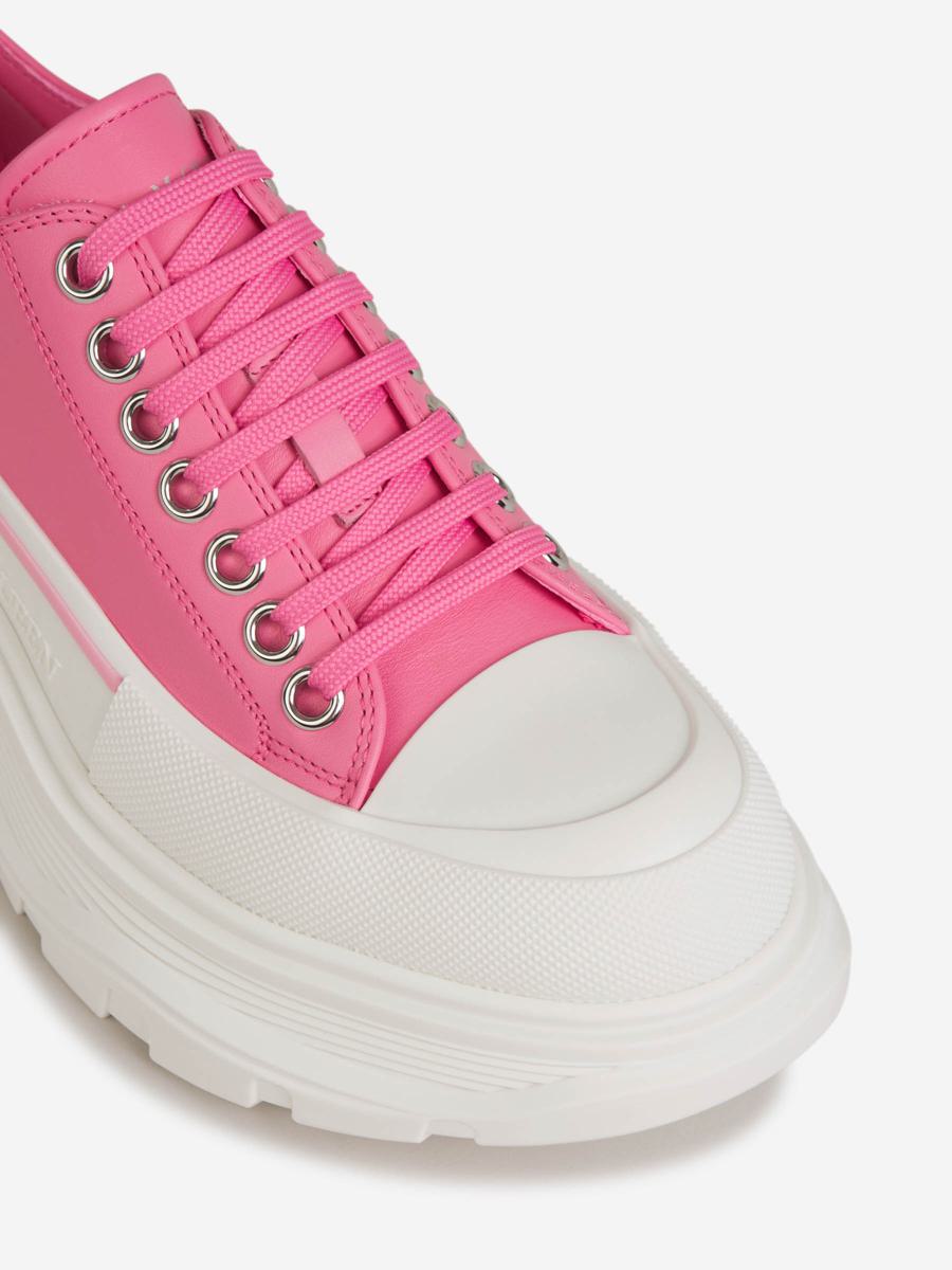 Alexander McQueen Sneakers i släta läder