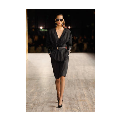 Saint Laurent Sl M137/F Amelia Linea Monogram Solglasögon