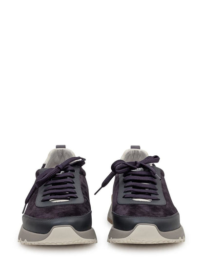 Brunello Cucinelli Brunello Cucinelli Sneakers i mocka och läder
