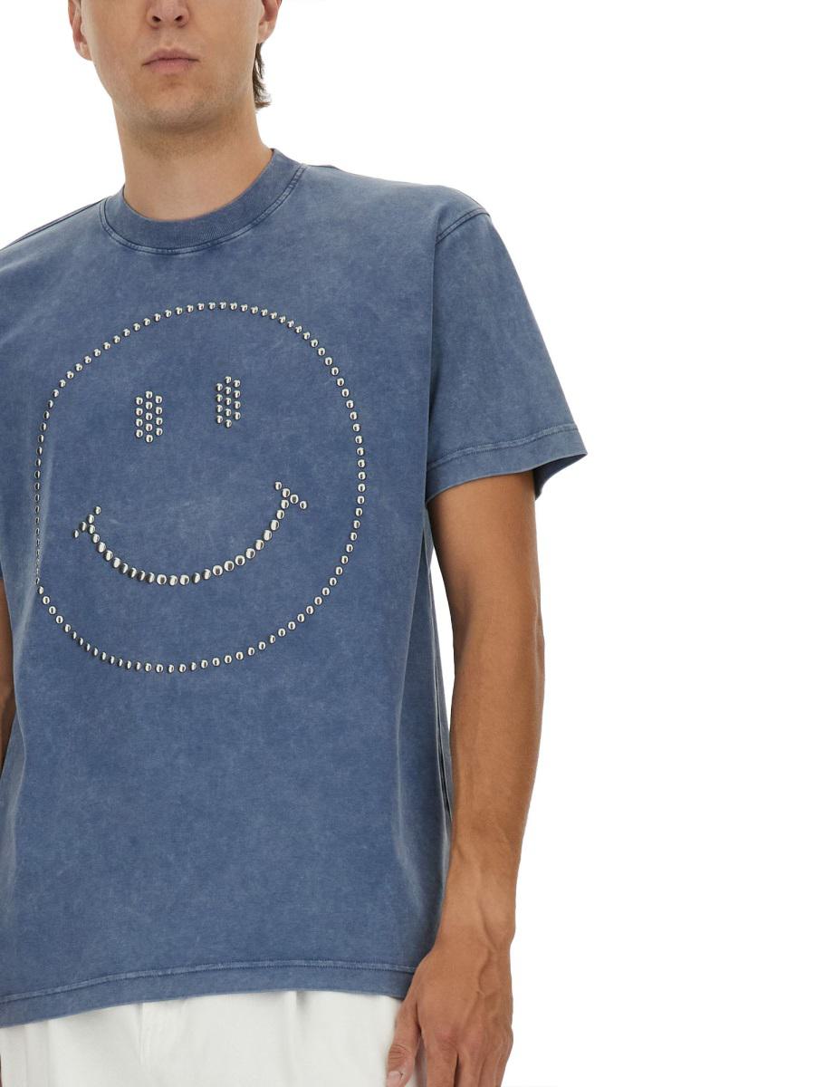 Moschino "Smiley®" T-shirt i kraftig bomull