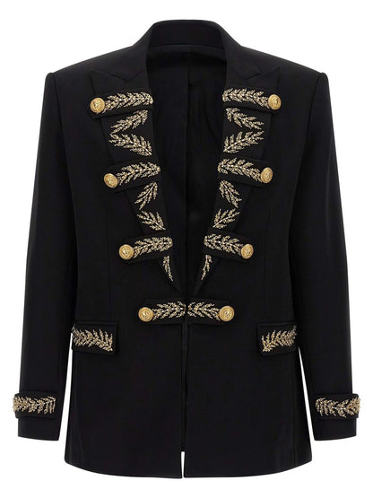 Balmain Blazer med broderi