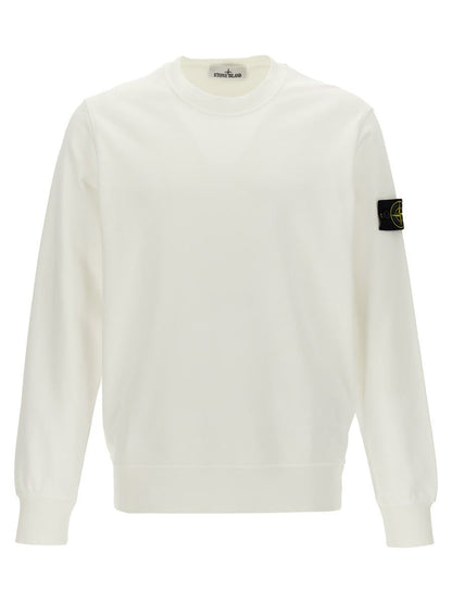 Stone Island-tröja med logotypmärke