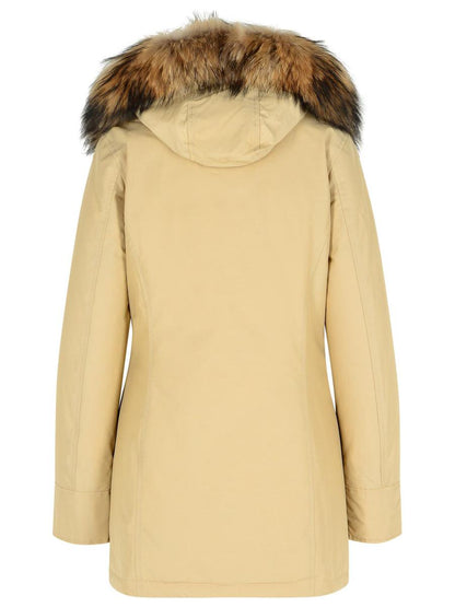 Woolrich Marka 'Artic' i beige bomullsblandning